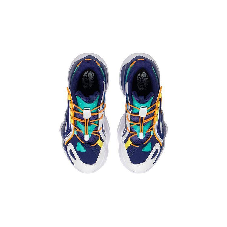LiNing Kids Trendy Casual Sports Shoes Kids Sneakers Blue White YKCQ198-7