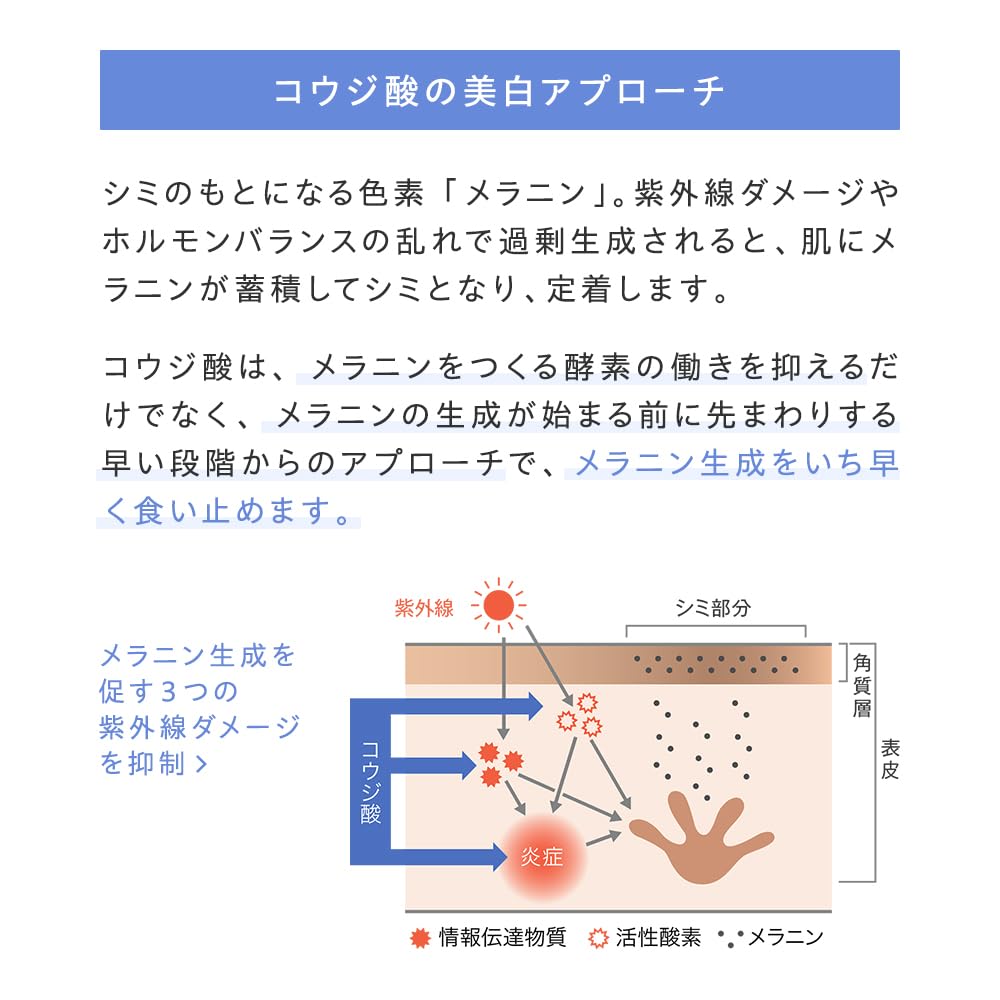 DERMED Brightening Cream 30g [Quasi-drug] (Whitening/Kojic Acid/UV Protection/UV Protection/Blemishes/Freckles/Yellowing Skin/DERMED)