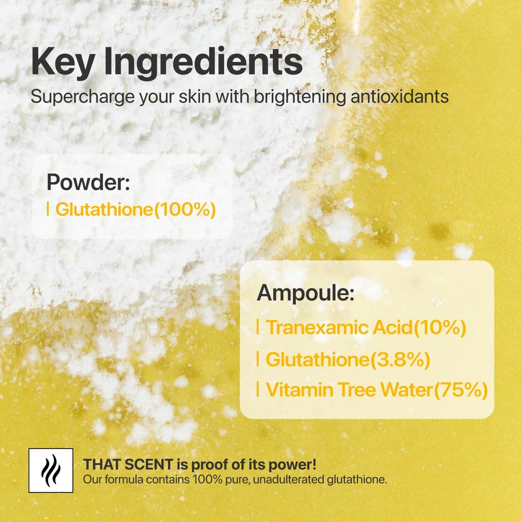 No.5 Glutathione TXA Advanced Dark Spot Ampoule Concentrate 10g