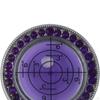 Compact Golf Training Aid: Green Reader And Circular Bubble Level