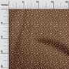 oneOone Cotton Flex Brown Fabric Cat Fabric For Sewing Printed Craft Fabric By The Yard 40 Inch