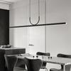Modern Minimalist LED Pendant Light for Living Room, Bar, or Study.