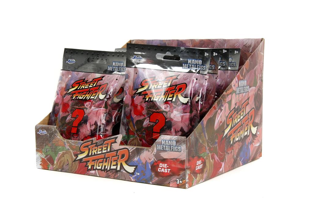 Street Fighter Nano Metalfig Blind Pack (Box) 24 Pieces