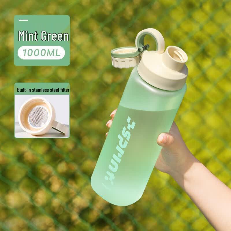 Youluo Portable Sports Water Bottle with Tea Infuser and Straw