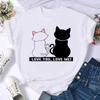 Women Print Cat Lovely Pet Animal Cute T Shirt Fashion Summer Female Casual Top Short Sleeve Tshirts Cartoon Graphic T-Shirts Women’s