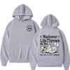 Whatever Life Throws At You Funny Duck Hoodies Unisex Fashion Aesthetics Long Sleeve Sweatshirts Casual Comfort Fleece Hoodie
