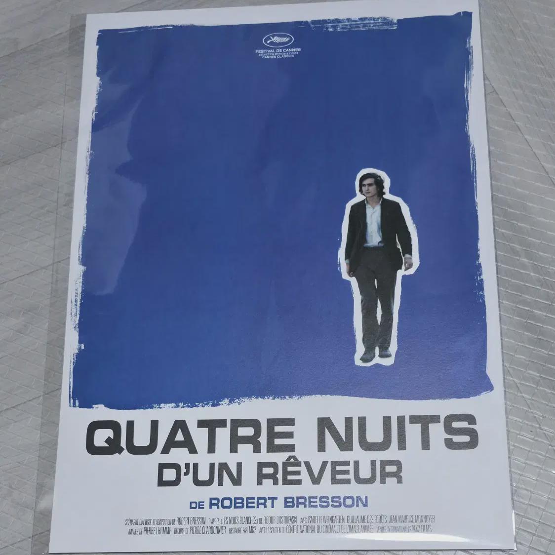 

Robert Bresson Four Nights Of A Dreamer A3 Original Poster