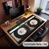 Other Similar Designs Theme Custom Mouse Pad Personalized With Name Text Customized Desk Mat For Office Home Decor