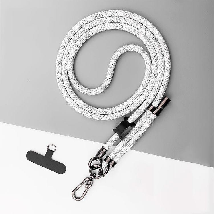 Lanière de téléphone portable universelle 150 cm, chaîne bandoulière, cordelette pour escalade sportive, sangles réglables en nylon