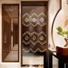Door Curtain Bamboo Curtain Wooden Curtain 90 x 175 cm Natural Living Room Divider Insect Protection Wood Decorative Curtains