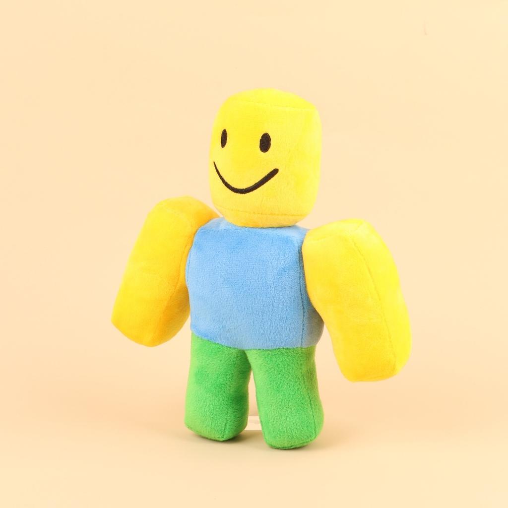 Noob Plush Yellow Smiling Face Robot Noob Experiment Plush Toy Doll