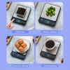 Professional Food Scale 10kg Capacity Weighing Scale Baking Scale for Home Baking and Cooking with Easy to Read Display