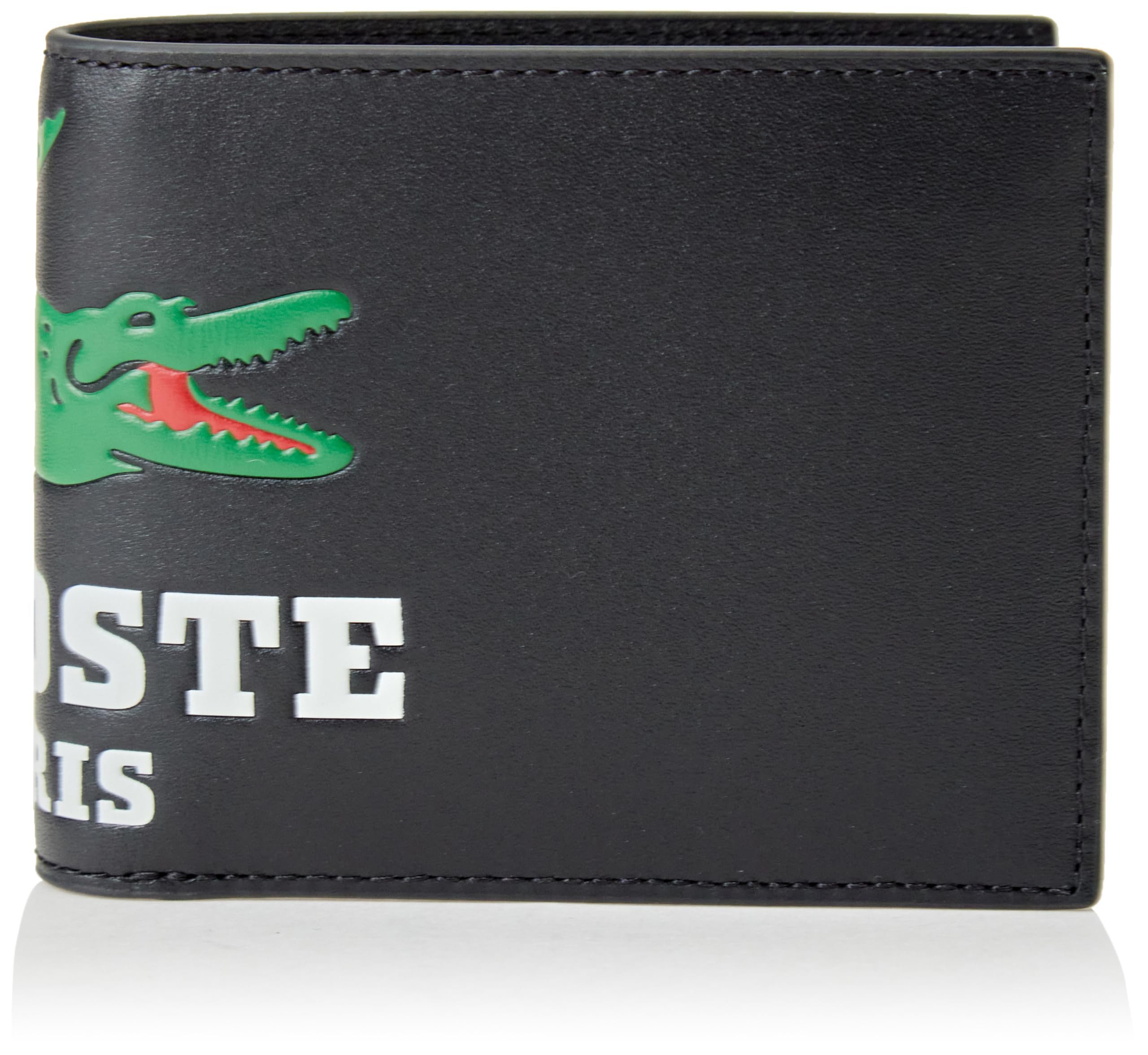 

Lacoste Официальный сезонный кошелек FG большого размера из тисненой кожи NH5085FWR6700 чёрный