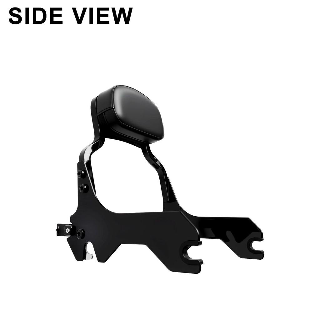 Quick-Release Small Backrest for Harley 18-26 Softail Fat Boy and New Style Sport