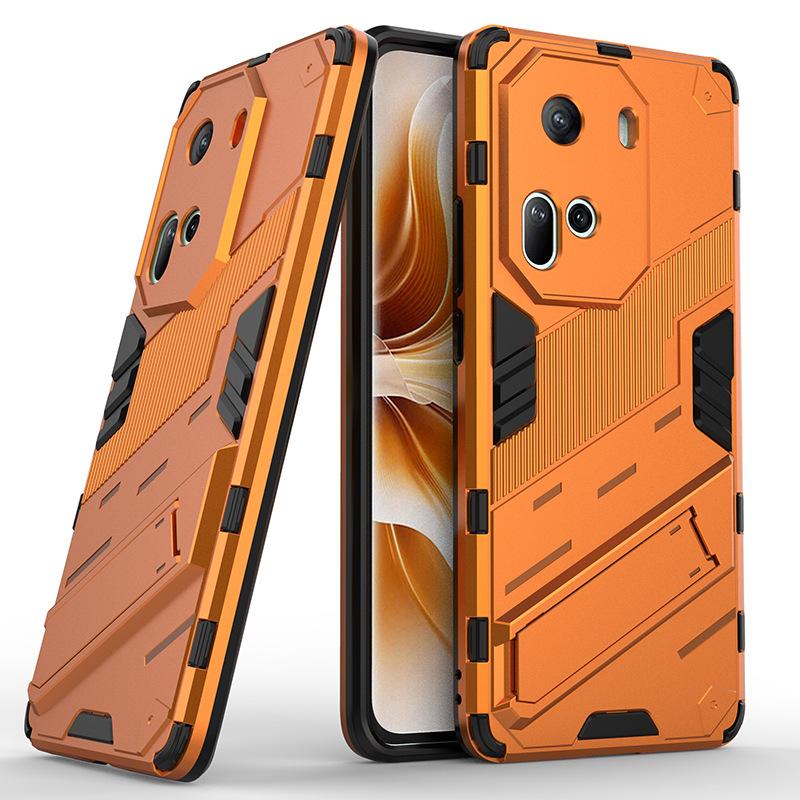 Pro OPPO Reno 11 9 8 7 6 5 Pro Plus 5G Pouzdro Nárazuvzdorné Pancéřové Zadní Krytí Ochrana proti Pádu Stojánek Coque Pouzdra
