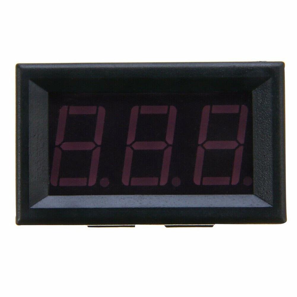 DC 12V LED Digitales Thermometer Temperaturfühler Panelmeter 50~110°C Detektor mit Temperatursonde zur Überwachung der Autotemperatur