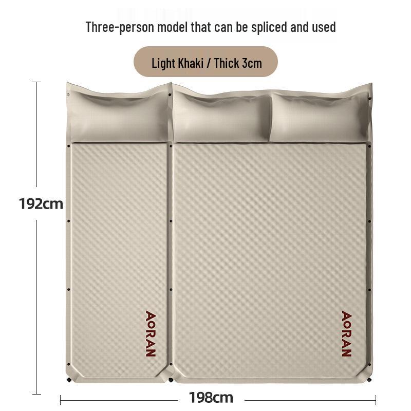 Aufblasbare Campingmatratze: Feuchtigkeitsfeste Isomatte oder Zeltbodenmatte für den Außenbereich