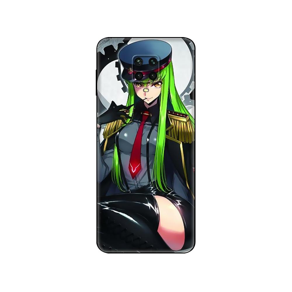 Black Tpu Case For Xiaomi Redmi 7A 8 8A 9 9A 9C Case Redmi Note 8T 8 Pro T Note 9 9S 9 Pro Case Japanese Anime Code Geass
