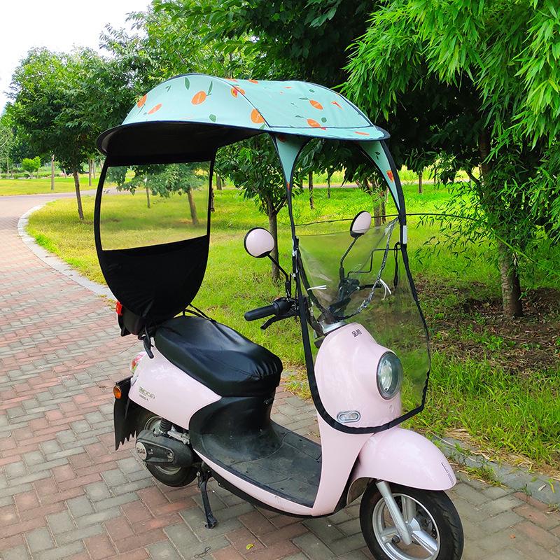 Universal Thickened Motorcycle and Carport Detachable Sunshade Canopy for All Seasons