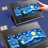 A4 Marker Sketchbook for Anime Art - Professional Hand-Drawn Blank Notebook