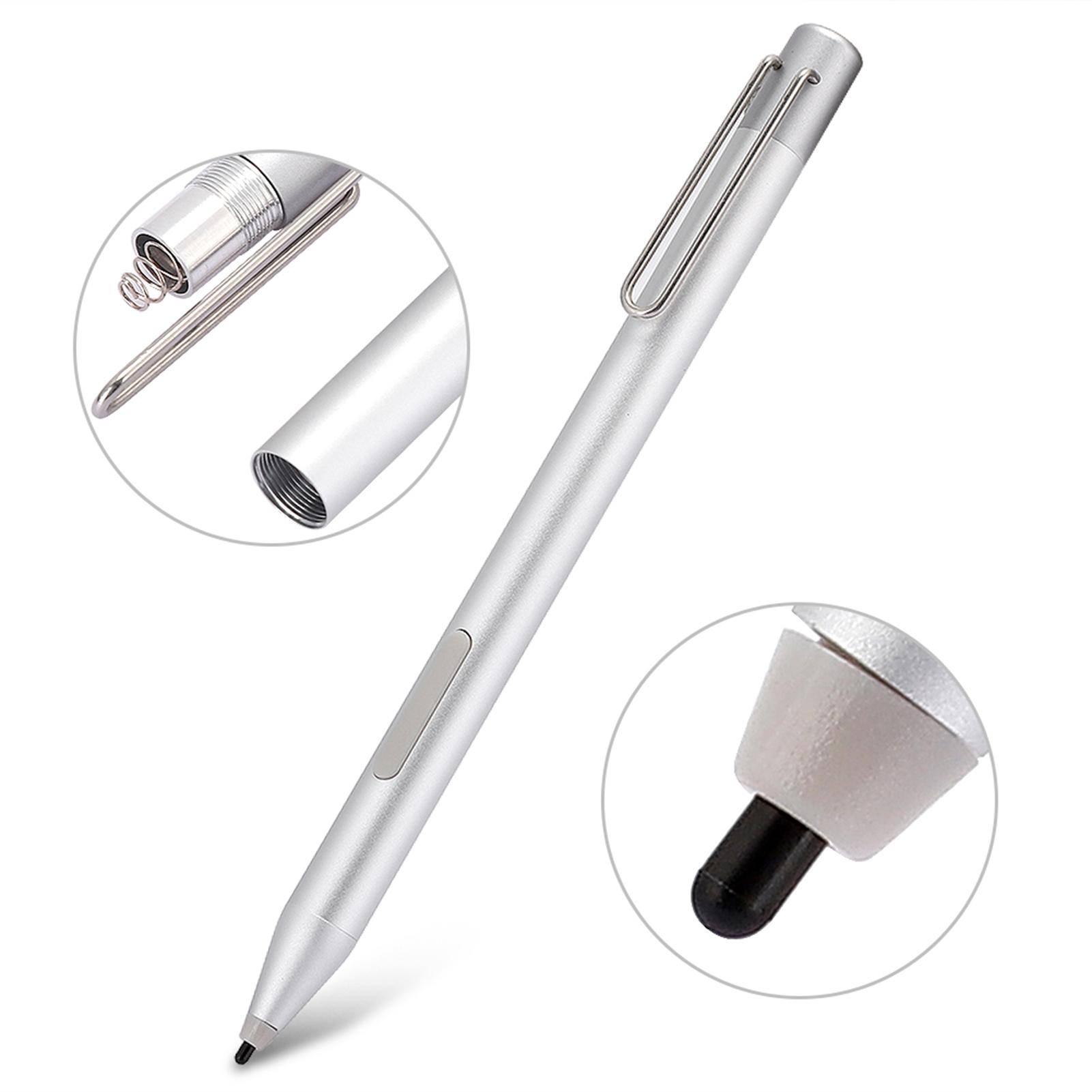 

Электромагнитная ручка Smart Stylus Tablet для Microsoft Go Pro543Book серебряный