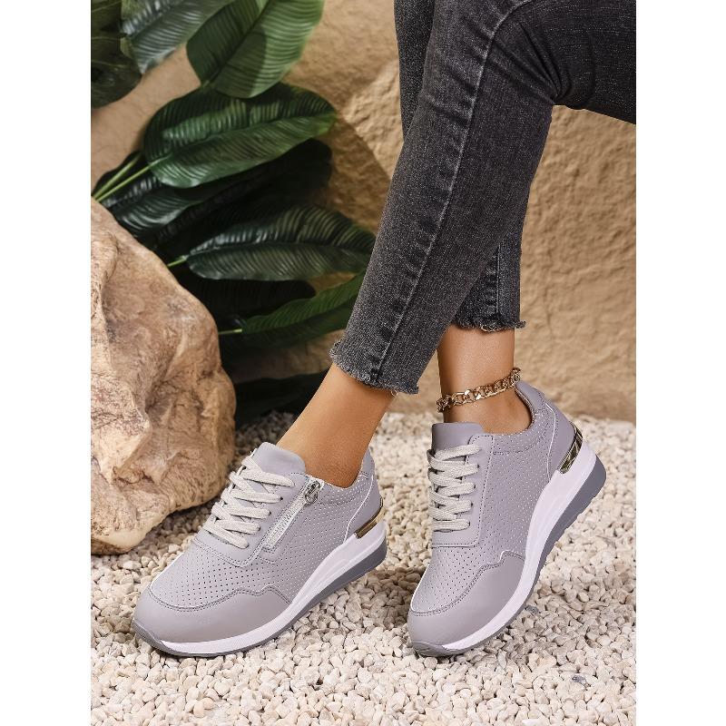 Women's New Fashionable Slouchy-Heel Thick-Sole Sneakers - Seasonal Mix-and-Match Style