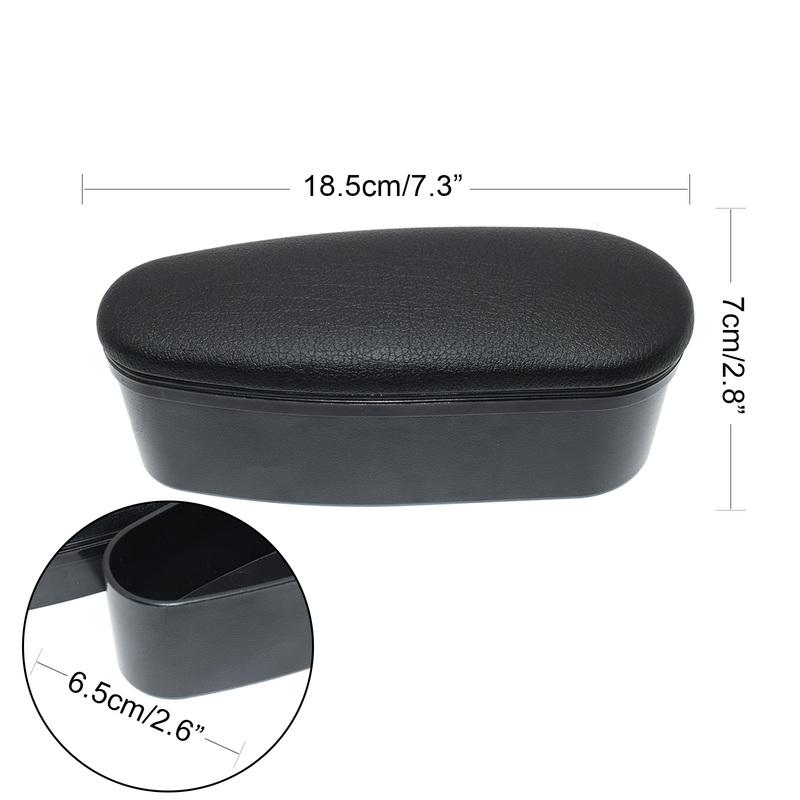 Storage Functional Armrests Car Door Leather Ergonomic Armrests Auto Interior Parts Arm Elbow Support Arm Heightening Pad