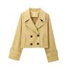 Fashion Wind 2024 New Fall Women's Clothing Stylish Easiest for Match Trench Coat Short Jacket 3046242