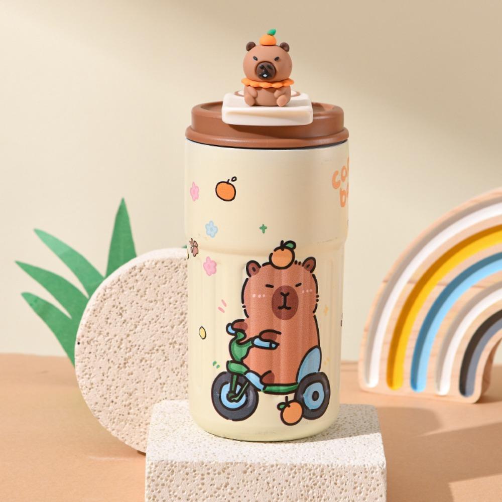 Stainless Steel Vacuum Mug Leak-Proof Thermal Car Cup New Insulated Water Bottle  Gifts C