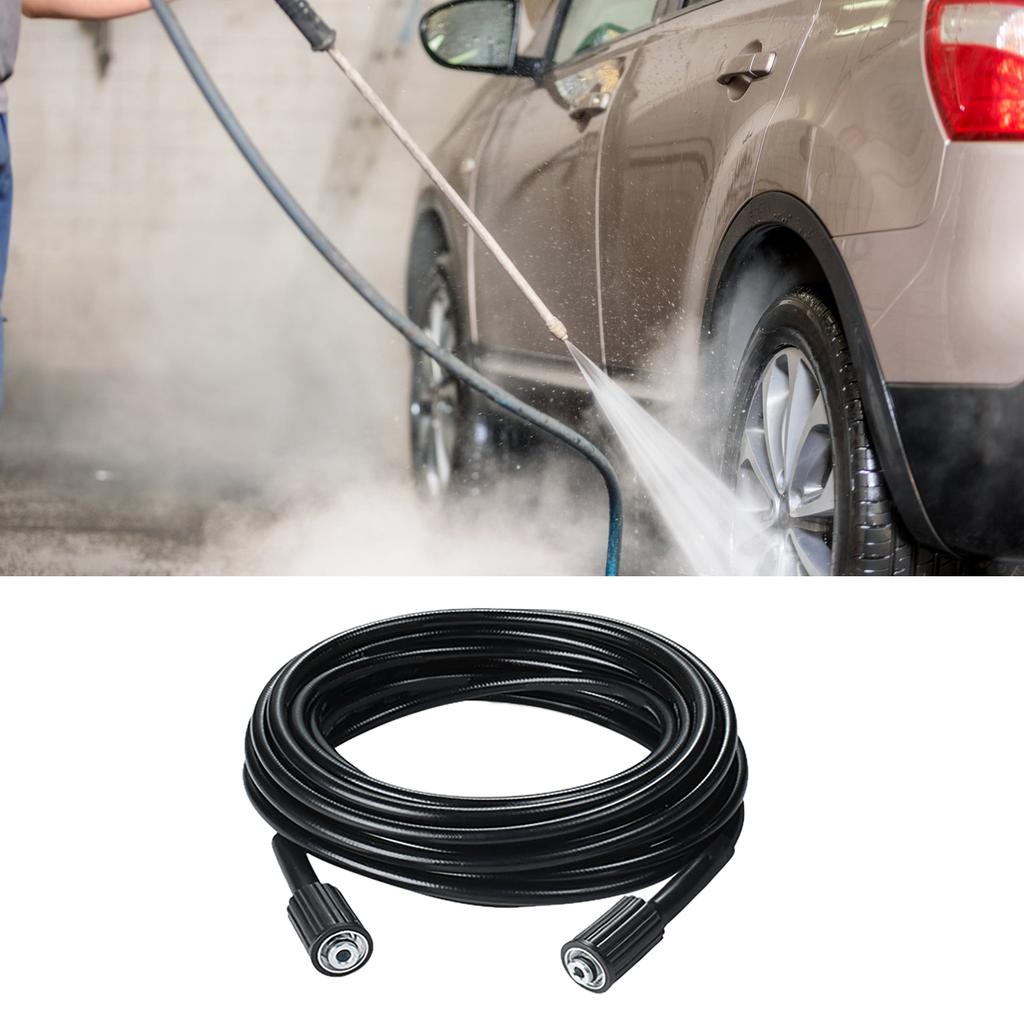 Hogedrukreiniger Slang M22 14mm 5800PSI Explosiebestendig voor Huishouden Tuin Auto Wassen Power Parts Accessoires 8meter
