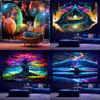 Ultraviolet Bubble Giant Tree Luminous Tapestry, Indoor Mood To Create Atmosphere, Psychedelic Luminous Art, Bedroom Decoration