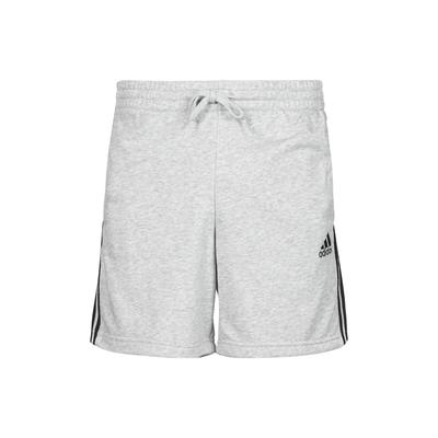Logo Print Drawstring Elastic Waist Straight Shorts Men Bottoms Grey GK9599