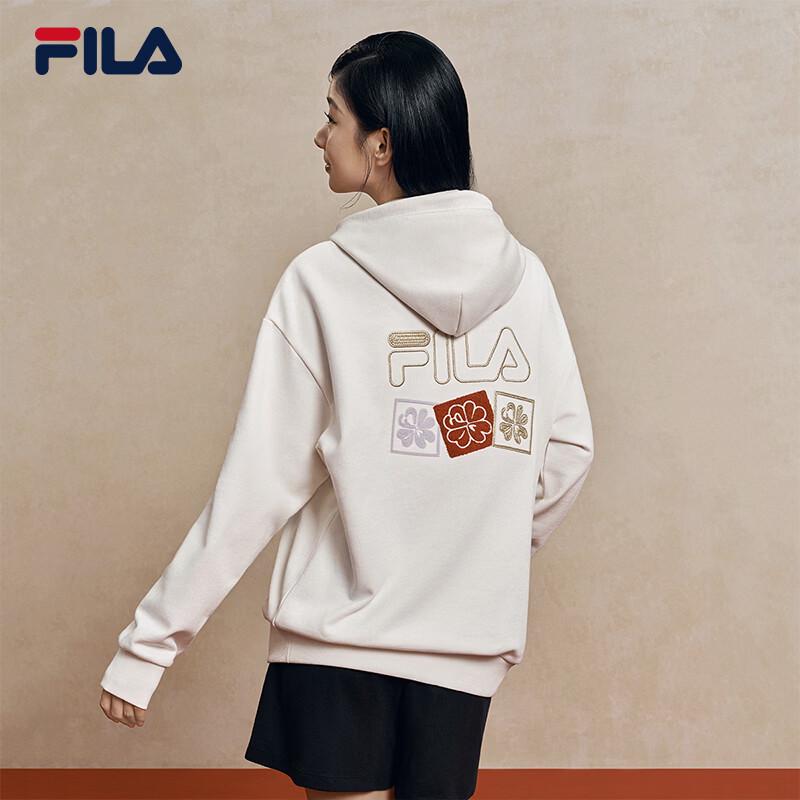 FILA Unisex 2026 Spring Begonia Graphic Hoodie