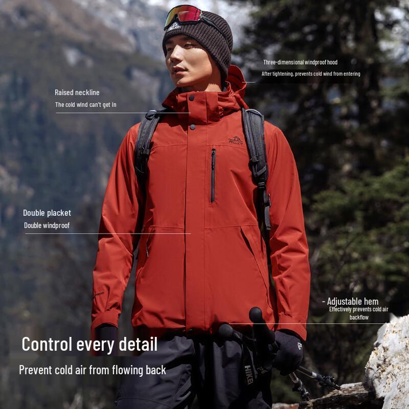 Pelliot 3-in-1 Waterproof Outdoor Jacket