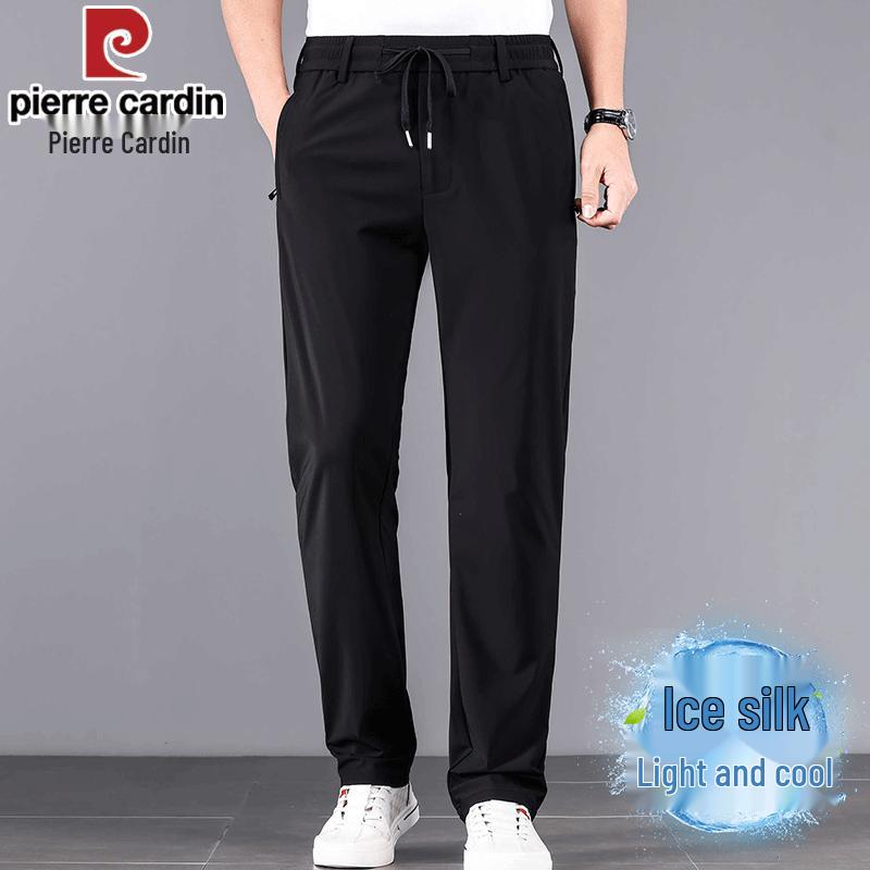 

Pierre Cardin Men s Ice Silk Straight-Leg Casual Pants XL