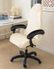 Elastic Cover For Gaming Chair Cream Velvet Gaming Chair