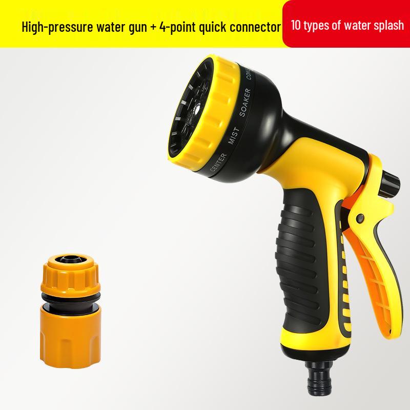 Garden Watering & Sprinkler Set: Multi-function Water Gun, Hose, and Nozzle for Vegetables, Flowers, and Household Use.