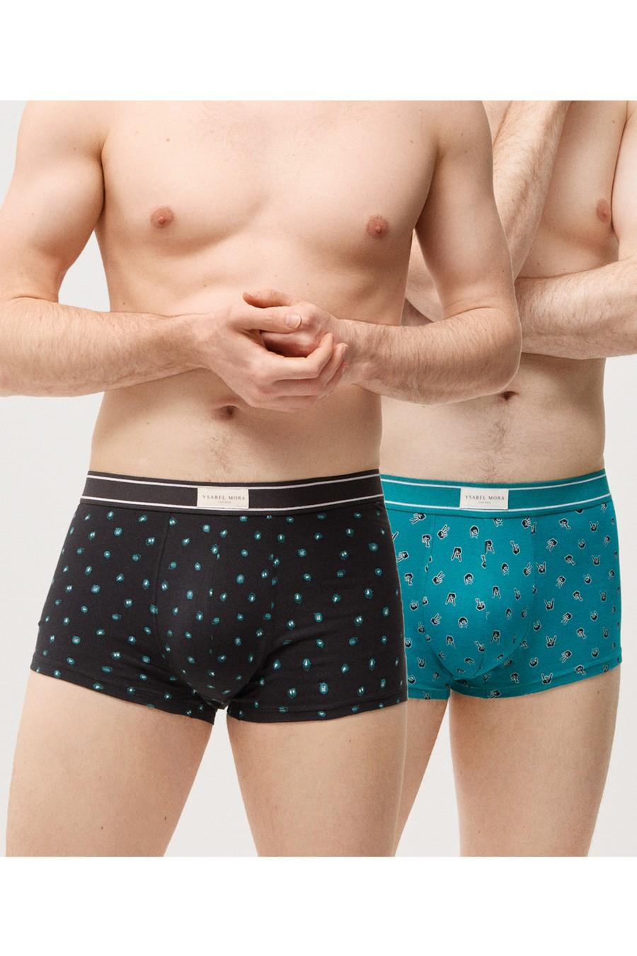 

Боксери труси, 2 штуки Ysabel Mora (80964) 46(S) різнокольорові кольору