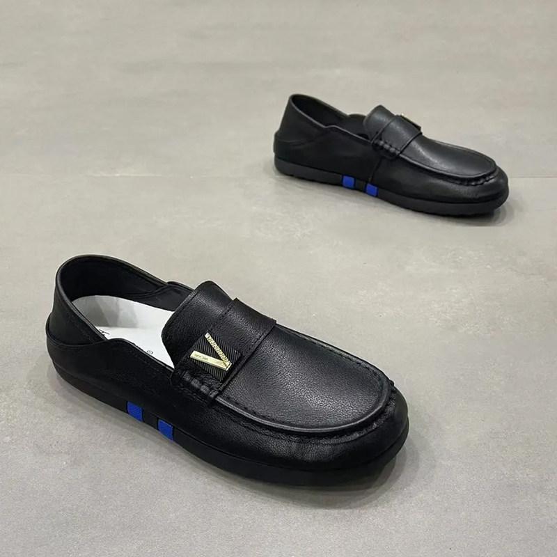 New soft-soled Doudou shoes in autumn, light and breathable light luxury shoes blh