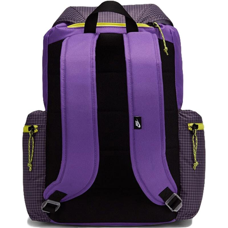Nike Polyamide Backpack Regular Men's Purple Casual CV1410-528