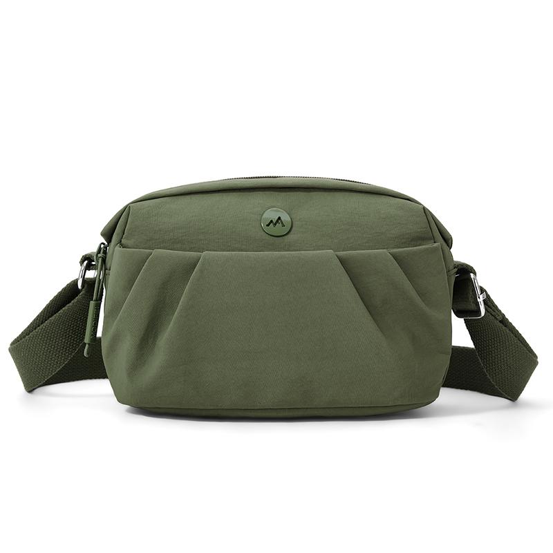 Leichte Nylon-Tasche Damen Schultertasche Crossbody-Tasche Mehrschichtige Handy-Tasche