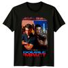 Doppio Impatto (1991) T-shirt Ispirata a Poster di Film Retro Anni '90 Unisex