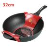 ZISIZ Maifan Stone Non-Stick Stir Fry Pan