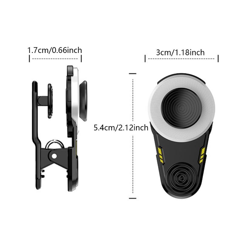 External Joysticks Analog Gaming Accessories Auxiliary Moving Joysticks Universal Clip Mounted Moving Controller