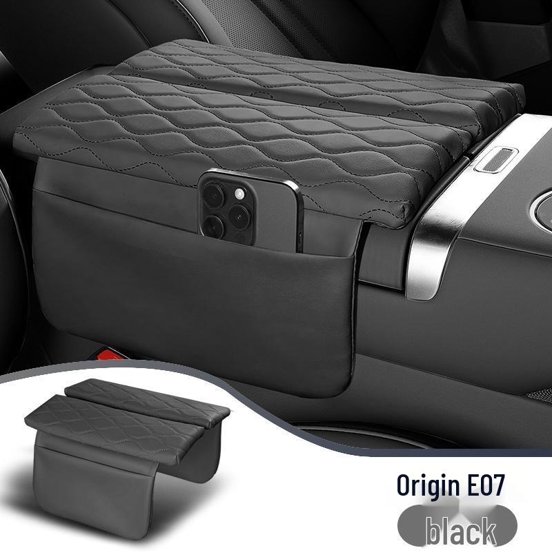 Enhanced Leather Armrest Cover for Origin E07 Box Protection