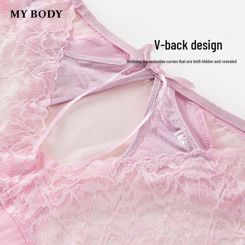 Mybody Lightweight Sexy Lace Low-Rise Briefs for Women