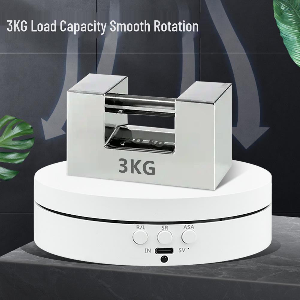 Electric Adjustable Rotating Display Stand for Live Streaming with Speed Control
