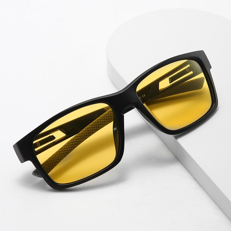 New Fashion Sports Polarized Sunglasses for Men and Women Colorful Box Sunglasses Outdoor Riding Night Vision Glasses.