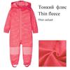 Outdoor Windproof Soft Shell Children's Jump Suit Boys and Girls Jumpsuit Romper Fleece-lined Heattech Waterproof Export