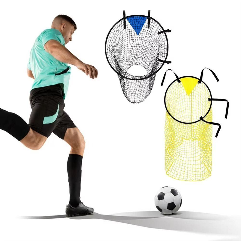 Foldable Soccer Ball Net Enhanced Accuracy Football Shooting Goal Net Beginner